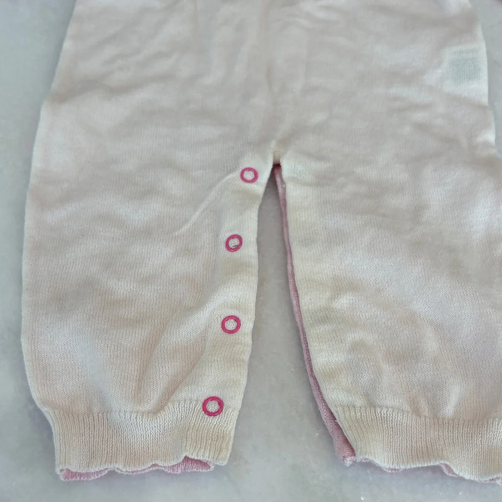 NEW Adorable Pink and Cream Cat Onsie 6 months